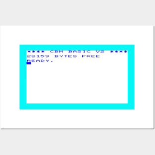 Commodore VIC-20 - VC-20 - VIC-1001 - Boot Screen - Version 2 Posters and Art